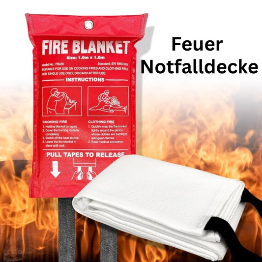 SafeCover - Feuer Notfalldecke